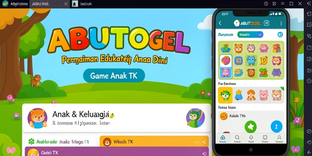 Antarmuka permainan edukatif yang menarik dan interaktif.